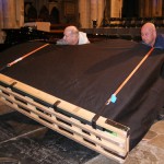 The Piano Removals Team in Winchester Cathedral The Piano Removals Team in Winchester Cathedral | The Piano Removal Company & The Piano Shop Bath